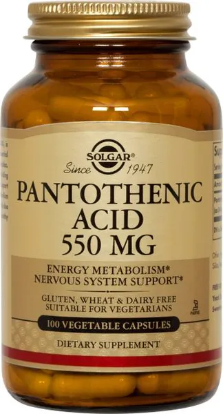 솔가 판토텐산 550mg
