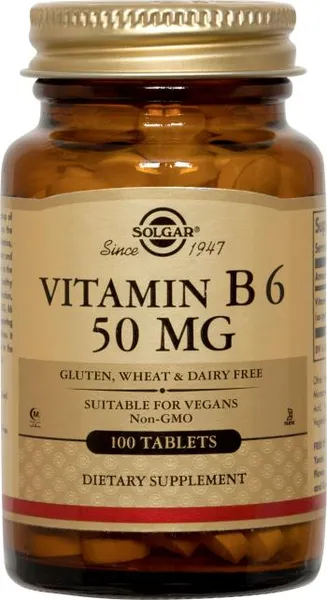 솔가 비타민B6 50mg