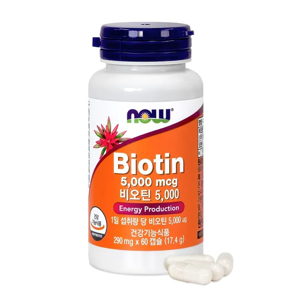 나우푸드 비오틴 5000mcg