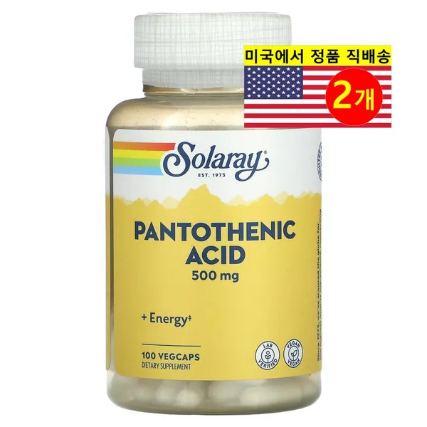 솔라레이 판토텐산 500mg