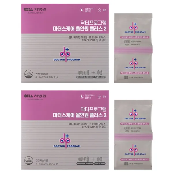 차바이오에프앤씨 닥터프로그램 마더스케어 올인원 플러스2