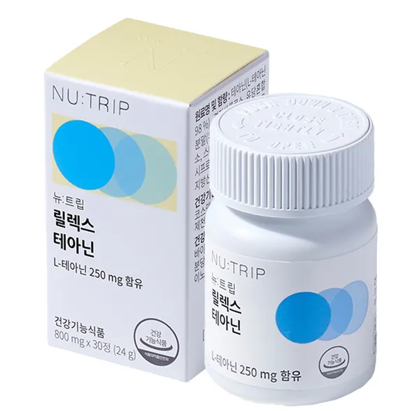 뉴트립 뉴트립맥스 릴렉스 테아닌