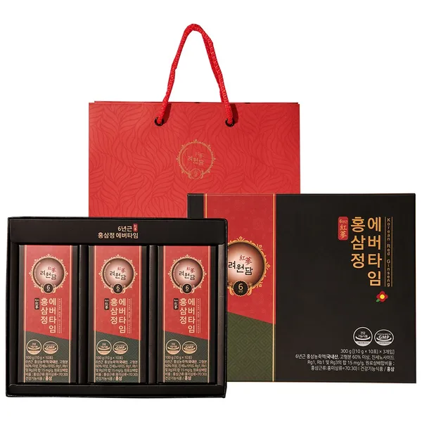 려원담 6년근 홍삼정 에버타임