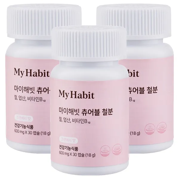 트리즈커머스 마이해빗 츄어블 철분