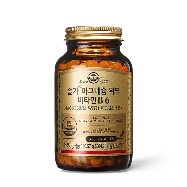 솔가 마그네슘 위드 비타민B6 (국내)