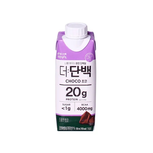 빙그레 더단백 드링크 초코