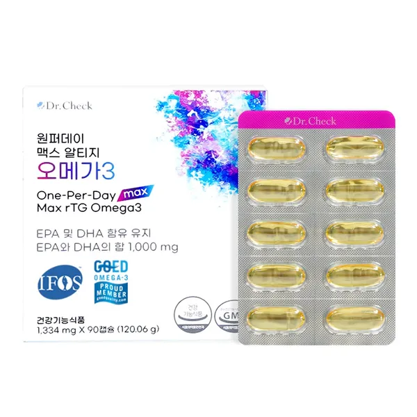 닥터체크 원퍼데이 맥스 알티지 오메가3
