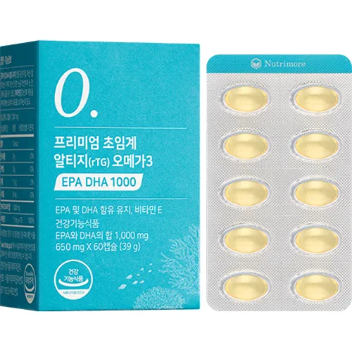 뉴트리모어 프리미엄 초임계 알티지 오메가3