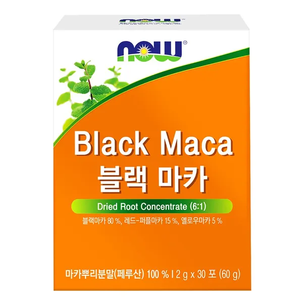 나우푸드 블랙 마카