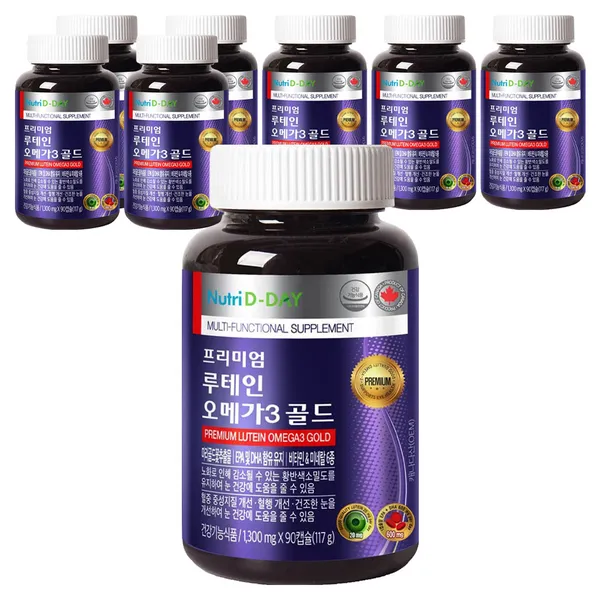 뉴트리디데이 뉴트리디데이 프리미엄 루테인 오메가3 골드
