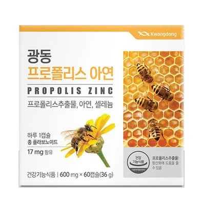 광동생활건강 광동 프로폴리스 아연