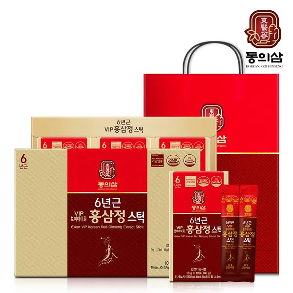김포파주인삼농협 동의삼 6년근 VIP 홍삼정 스틱 10g