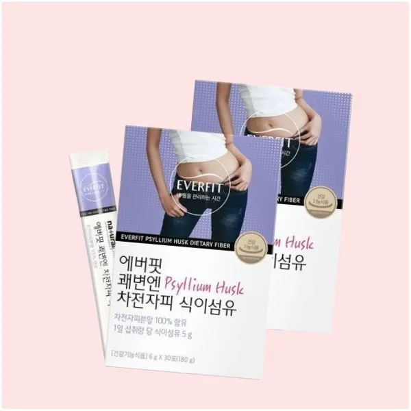 내추럴플러스 에버핏 쾌변엔 차전자피 식이섬유