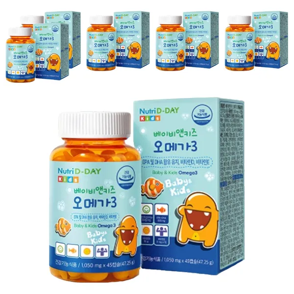 내추럴플러스 굿앤키즈 맛있는 오메가3 츄어블