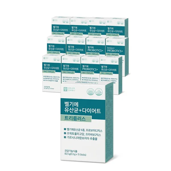팜스빌 애플트리김약사네 벨기에 유산균 다이어트 트리플러스