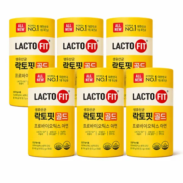 종근당건강 락토핏 생유산균 골드 5X