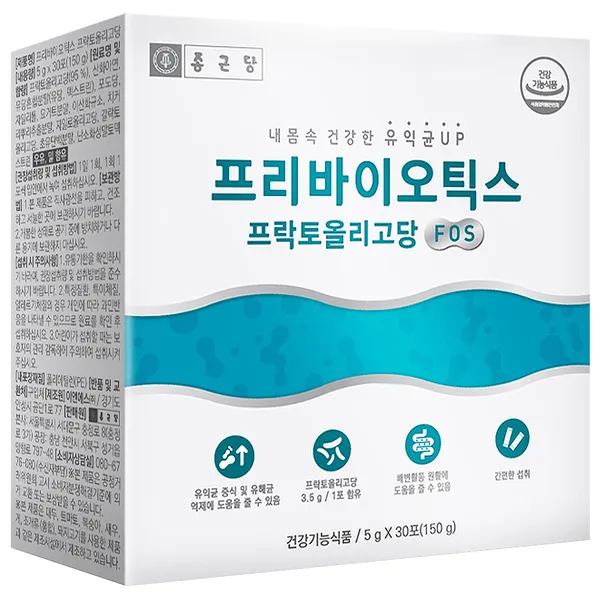 종근당 프리바이오틱스 프락토올리고당 FOS